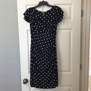 Navy Blue Ralph Lauren Dress